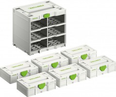 Festool 577816 Systainer Rack SYS3-RK/6 M 337-Set £139.95